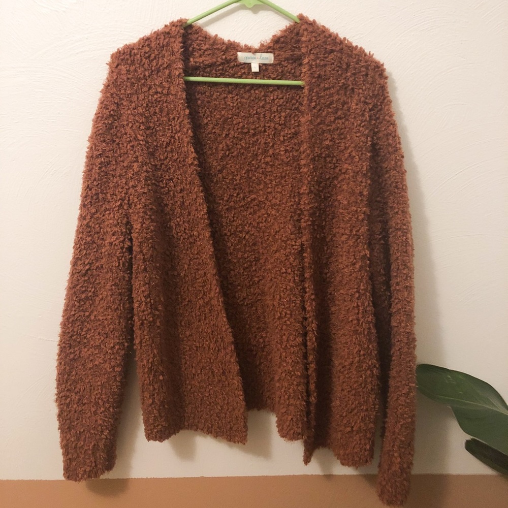 Dusty Rose/Terracotta Soft Cardigan